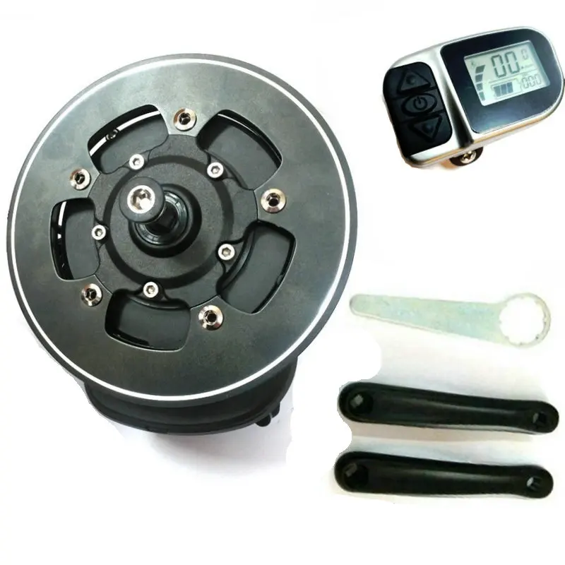 Flash Deal BB size 68mm/100mm/120mm Tongsheng TSDZ2 Mid Drive Central Motor Conversion ebike Kit,Torque Sensor 36V 48V 52V Kit Motor 2