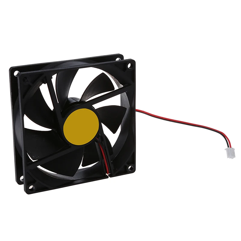 92mm x92mm x 25mm DC 12V 2Pin 65.01CFM Computer Case CPU Cooler Cooling Fan Support