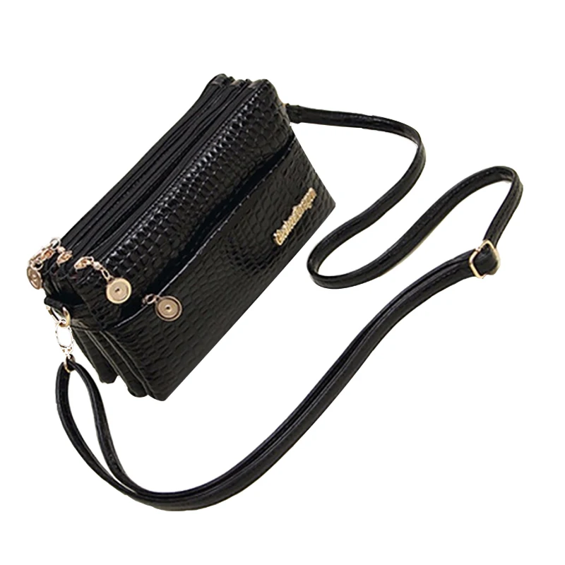 Hot Sale Handbag New Fashion 2017 Small Shoulder Bag Crocodile Pattern Bag Women Messenger Bags for - 32823210634