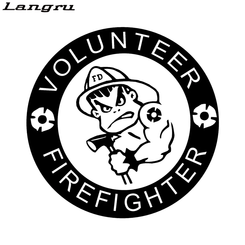 Volunteer Fire Department Decal Sticker
