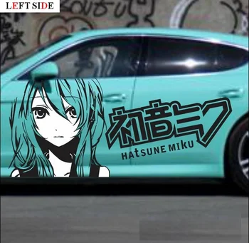 

LEFT SIDE Car Stickers Tailor-Made Japanese Cartoon Stickers DIY Car Styling Waterproof Changed Color Film Stickers on Car