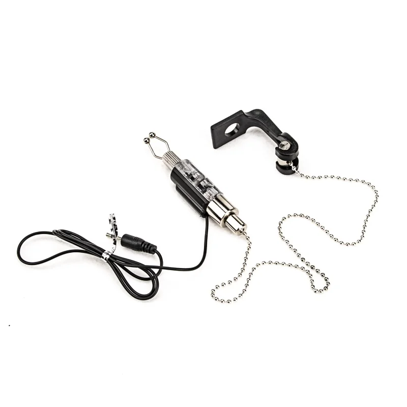 

New Fishing Alarm Iron Fishing Bite Hanger Swinger LED Illuminated Indicator Fishing Tackle Tools
