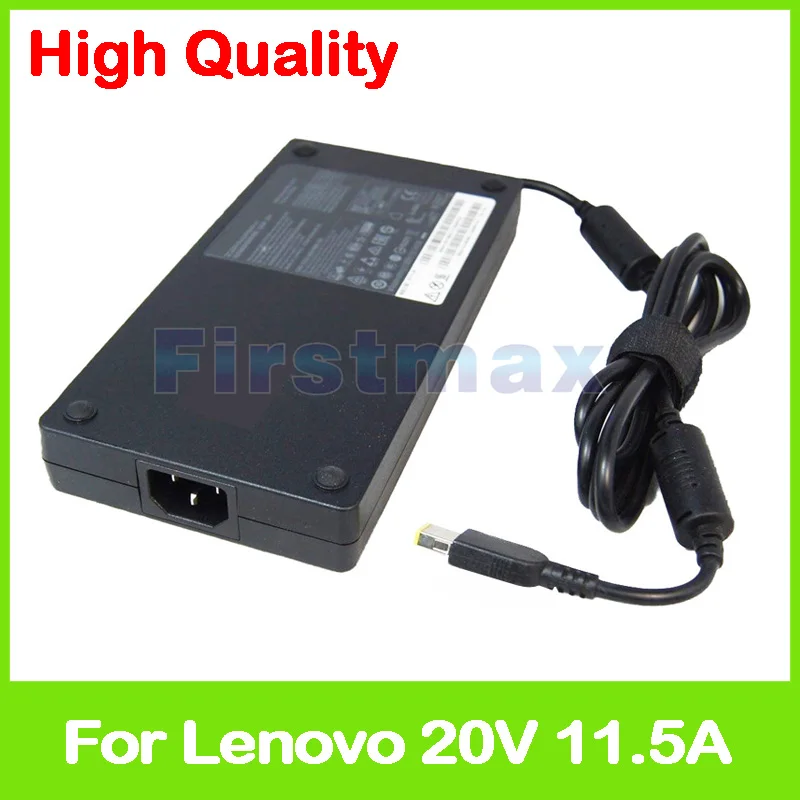 Тонкий 20 в 11.5A 230 Вт ноутбук ac адаптер питания зарядное устройство для lenovo Y900-17ISK Y910-27ISH ADL230NDC3A ADL230NLC3A PA-1231-12LA