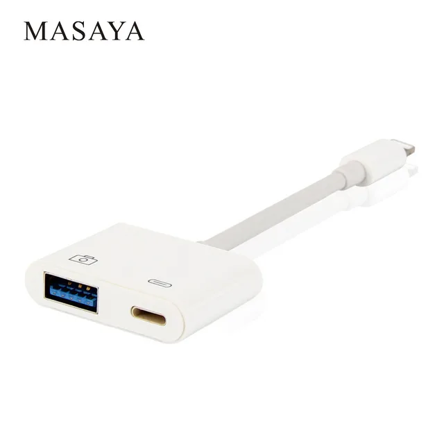New For Lightning to USB 3 Camera Adapter Data Sync Charge ...