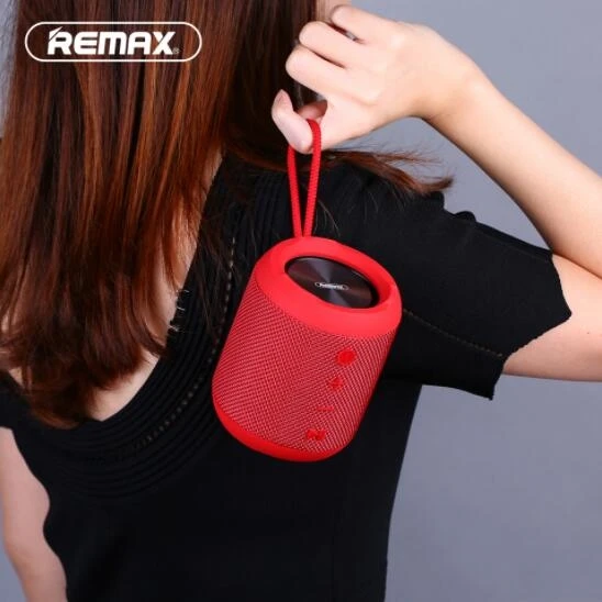 REMAX-RB-M21 Portable Wireless Bluetooth Speaker with Dual Driver IPX5 Waterproof FM Radio TWS AUX Outdoor | Электроника