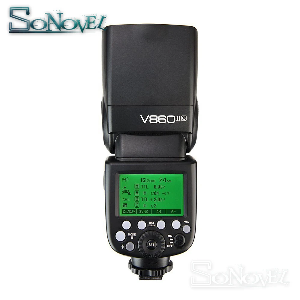 Godox Винг V860II V860II-O 2,4 г HSS 1/8000 литий-ионный аккумулятор TTL вспышка для камеры+ беспроводной передатчик Xpro-O для Olympus Panasonic