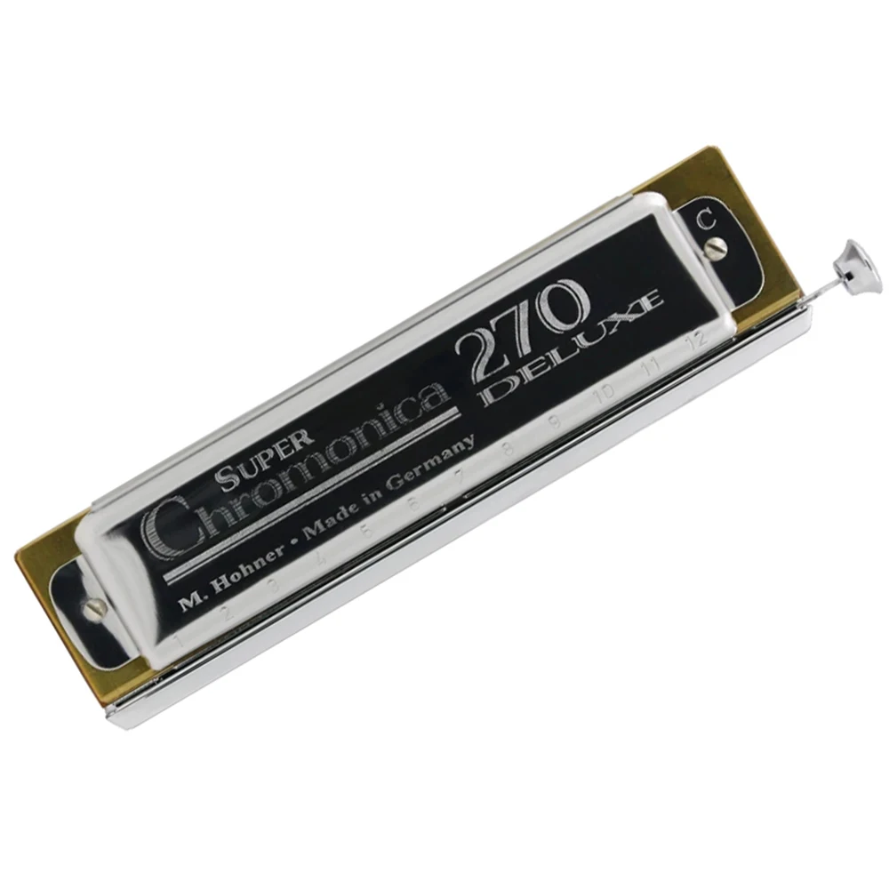Hohner Super chromonics 270 Deluxe хроматическая гармоника с 12 отверстиями инструменты для рта