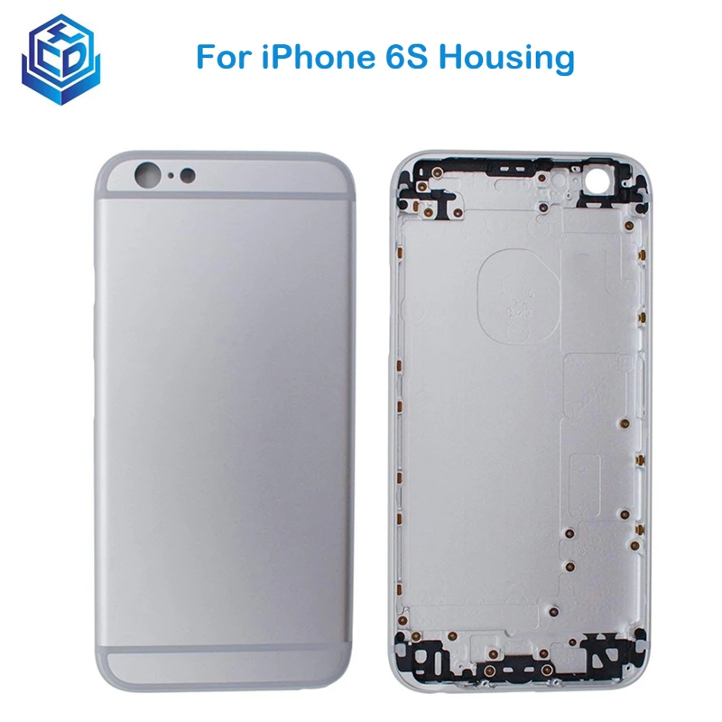 

For iPhone 6S 6SPlus Battery Back Cover Housing Full Rear Cover Frame Chassis With Conductive Replacement Phone Parts