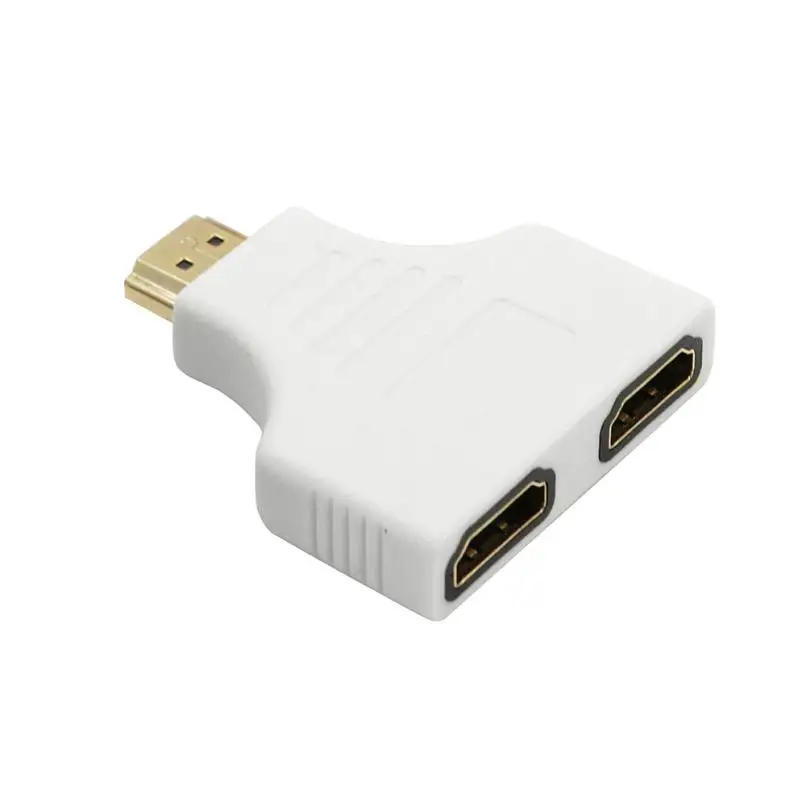 1080P HDMI порт мужской 2 Женский 1 в 2 Out Splitter адаптер конвертер Прямая поставка 9 февраля