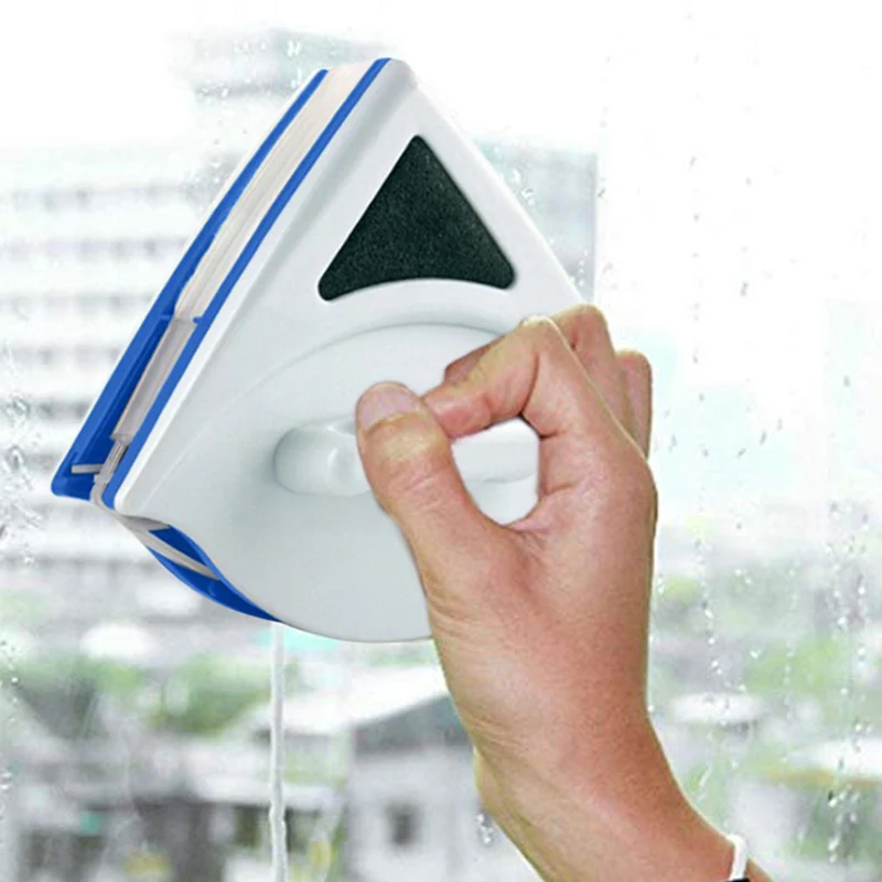 Ручная двухсторонняя Магнитная щетка для чистки стекол для дома, мытья окон, щётка для чистки стекол