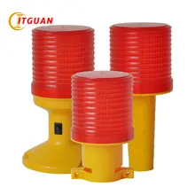 SL-5080 солнечной энергии предупредительный светодиод стробовые сигнальные лампы б/у внутренний, наружный аварийная лампа мигалки