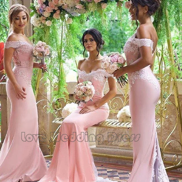 Graceful Taffeta Appliques Prom Gown Long Party font b Dress b font Sexy font b Bridesmaid