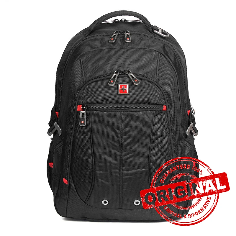 Solid Canvas Backpacks Waterproof Laptop Backpack Zipper Women Men Cell