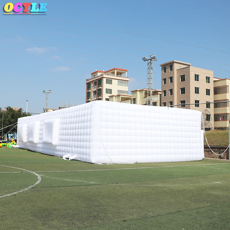 

OCYLE 20m black inflatable cube tent outdoor inflatable party tent inflatable tent china large inflatable event tent