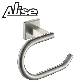 

Alise SUS 304 Stainless Steel Toilet Paper Holder Bathroom Tissue Holder Paper Towel Hanger Storage Wall Mount