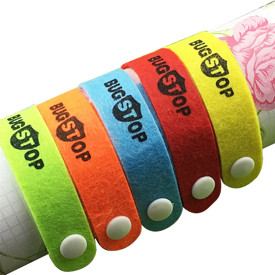 

10pcs/set Mosquito Repellent Bracelet Hand Strap Fabric Mosquito Repellent Wrist Pest Control Repeller Outdoor Insect Bracelet