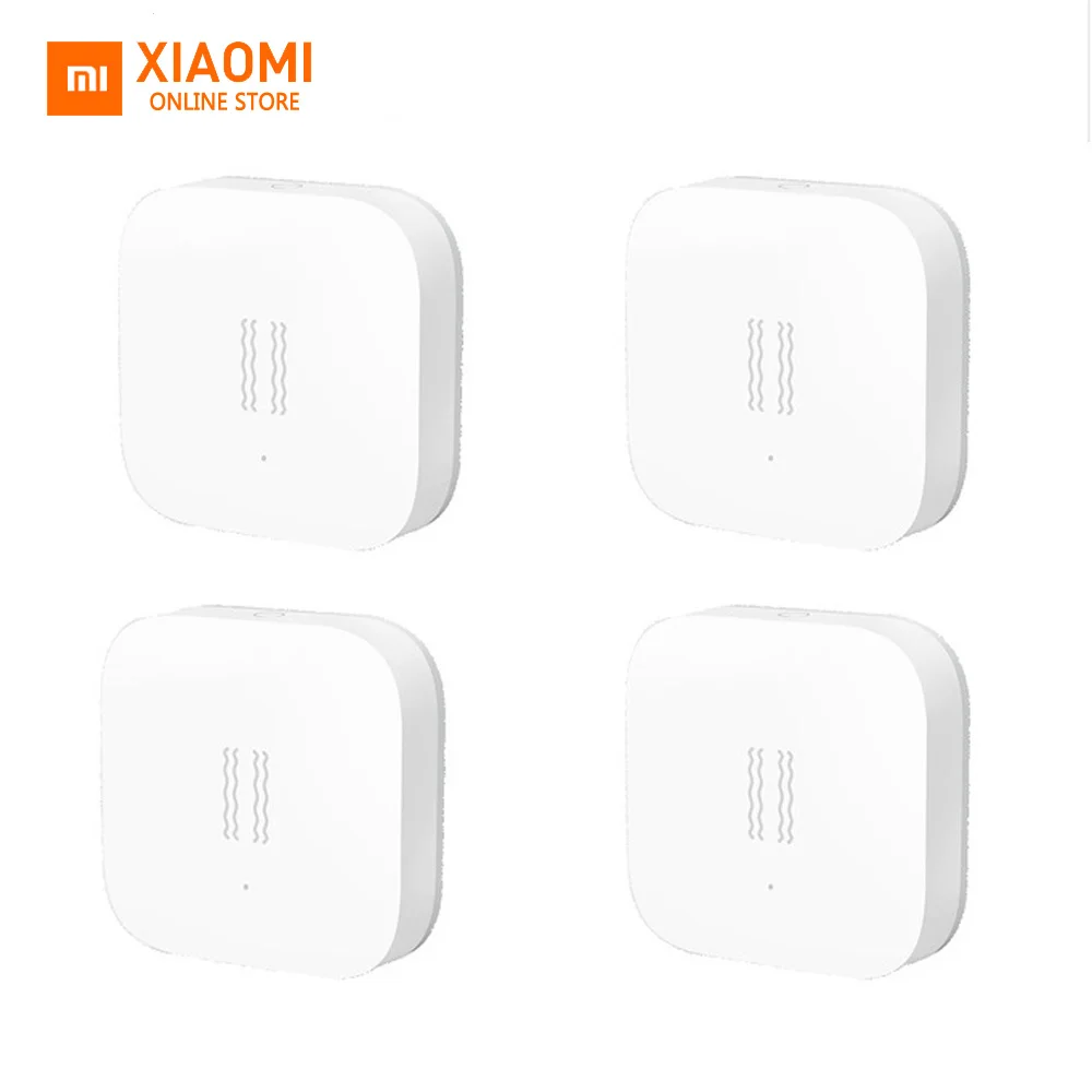 

Original xiaomi mijia aqara vibration shock sensor Built In Gyro Motion sensor For Mi home International Edition shock sensor