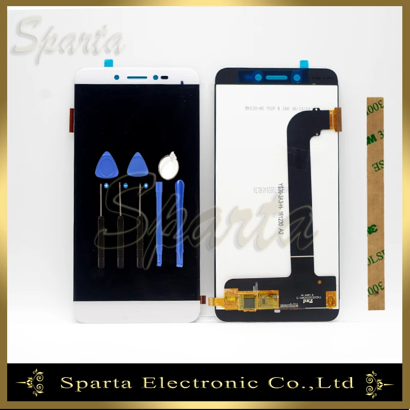 

5.3" High Quality LCD For Prestigio Grace Z5 PSP5530 Duo PSP5530Duo LCD Screen With Touch Assembly