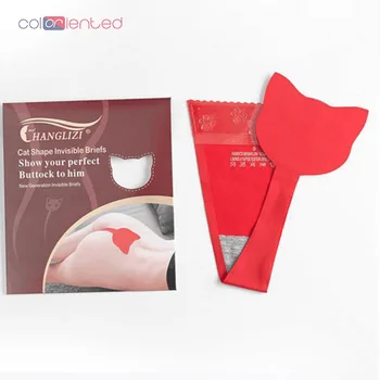 

COLORIENTED 2019 New Solid Interesting Low-waisted Underpants Sexy Ladies Invisible G-String Secret Sexy One-piece Traceless Ice