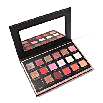 

FOCALLURE Long-lasting 18 Colors Palette Shimmer Matte Pigment Eye Shadow Cosmetics Mineral Nude Glitter Waterproof Eyeshadow