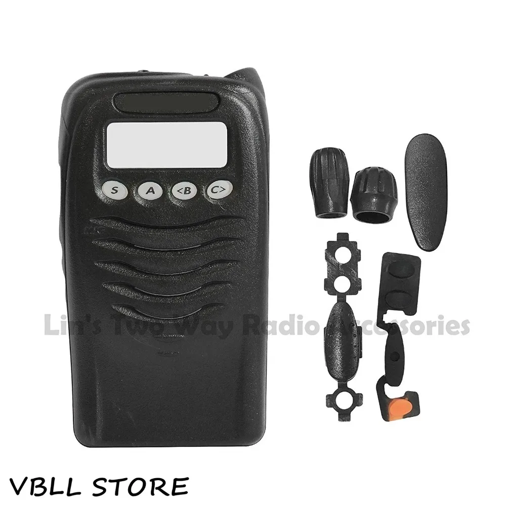 Black Walkie Talkies Replacement Repair Case Housing Cover For TK2170 TK3170 TK3173 Portable Radio 2pcs headset earphone side dust cover cap for kenwood tk3178 tk3170 tk2178 tk2170 radio walkie talkie accessories repair kits