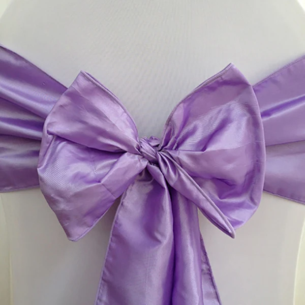 Lilac-Taffeta-Sash