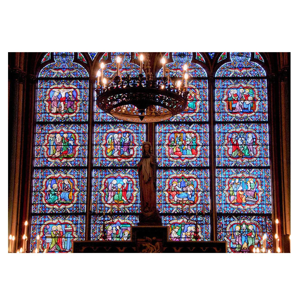 

DIY Diamond Painting Notre Dame De Paris Glasses Dimaond Embroidery Notre Dame De Paris Glasses Diamond Mosaic Notre Dame De