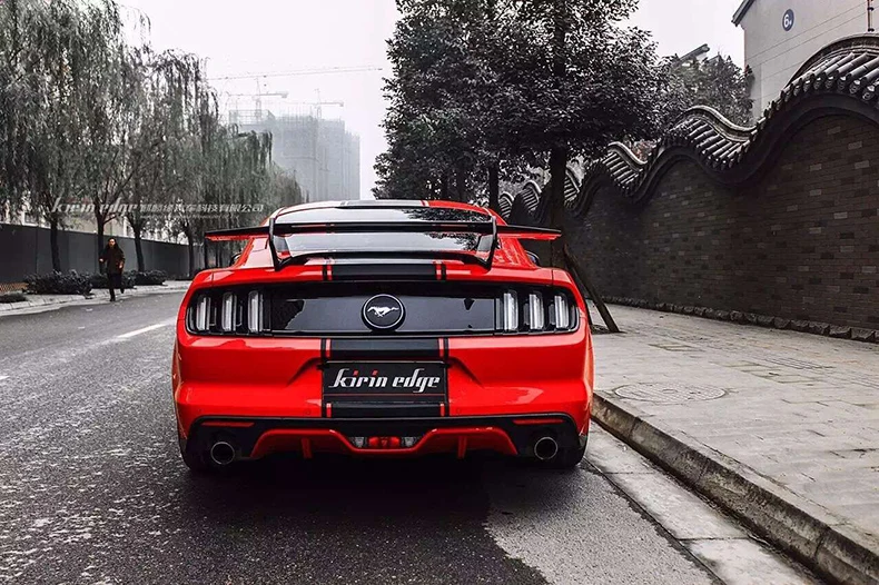 Подходит для FORD mustang углеродное волокно задний автомобильный спойлер крыло заднее крыло высокое качество