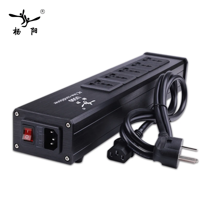 YYAUDIO 5 позиционная розетка 15 А 50 60 кГц Hi End Hifi театральное аудио фильтр питания