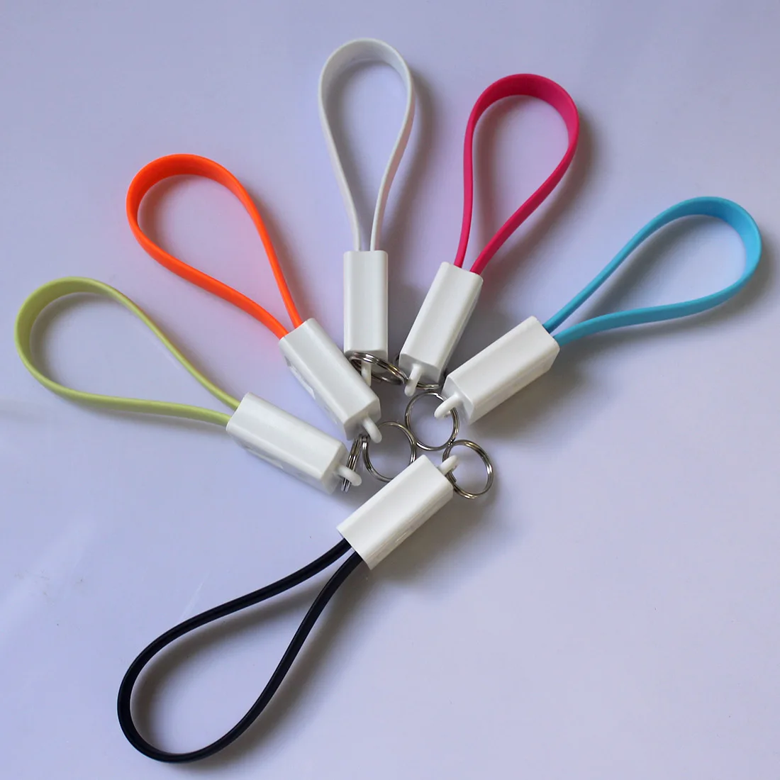 

Etmakit 18cm Pure Color Phone Strap Keychain Lanyard Cell Phone Stick Strap Phone Chain Straps Phone Hang Rope