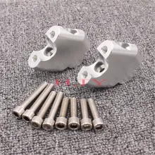 Аксессуары для мотоциклов с ЧПУ рукоятка зажим поднял продлить велосипедное крепление Райзер для Honda CB650F 2013