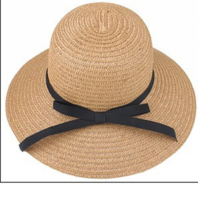 2024 New Summer Big Brim Anti UV Sun Hat Sunshade Sunscreen Hat for Women  Covering Face Empty Top Grass Knitted Straw Cap - AliExpress
