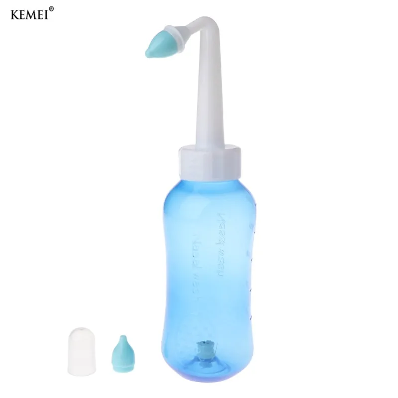 

Waterpulse 300ml Nose Nasal Rinse Wash Sinus Allergies Relief Neti Pot Cleanser