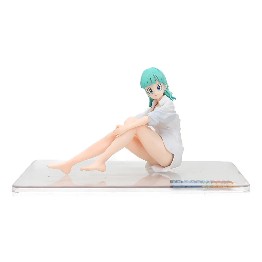 Фигурка Dragon Ball Girls Gals NO 18 Lazuli Bulma Ranchi ПВХ Фигурки Dragon Ball Z Коллекционная модель куклы игрушки - Цвет: sit bulma opp