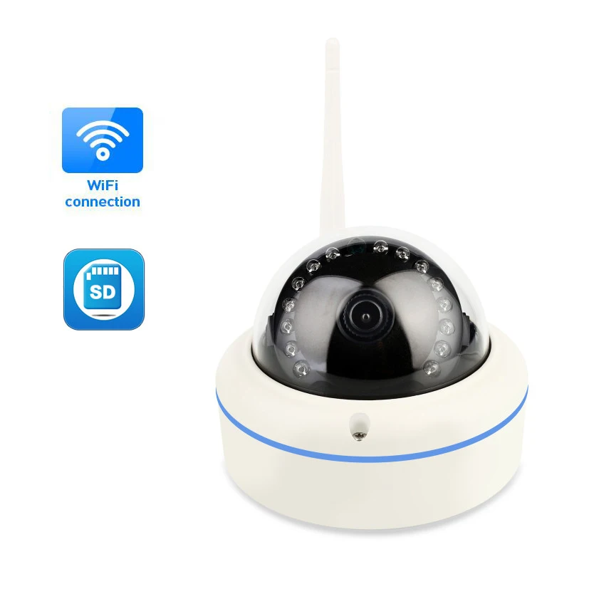 

Seculink 1080P Dome IP Camera Day/Night Vision Motion Detection Alarm Remote Control P2P Cloud Indoor Outdoor Ceiling Mount