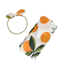 Милые хлопковые цветные пеленки с цветами для новорожденных, мягкие спальное одеяло, набор обертывания