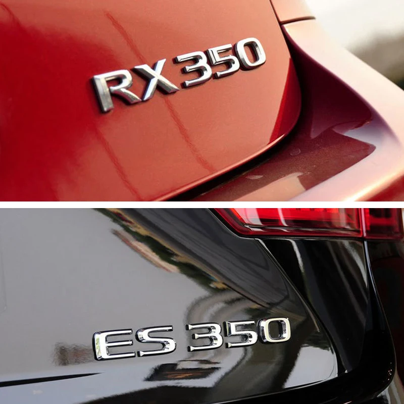 1 шт. 3D металлические автомобильные наклейки для Lexus RX ES 350 RX350 ES350 логотип