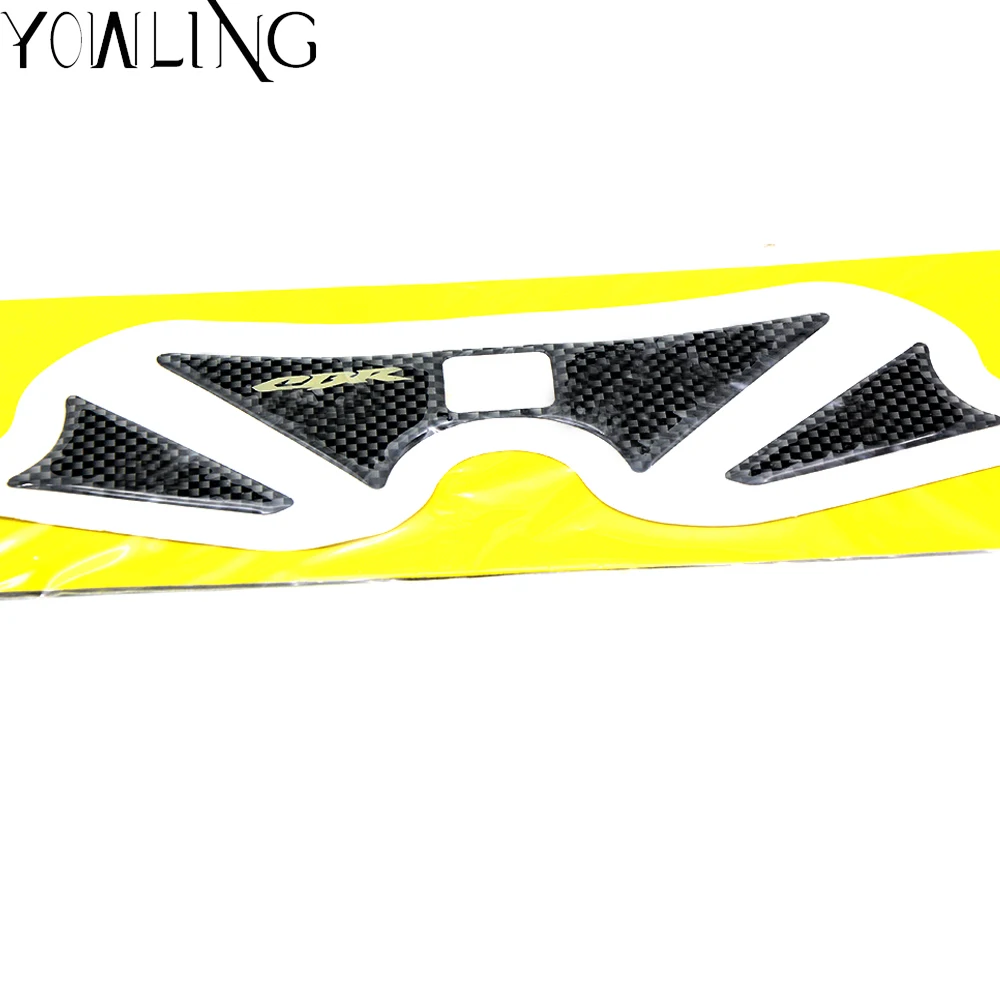 

For Honda CBR250 CBR600 CBR1000R Motorcycle Steering Damper Bracket Oil Tank Fuel Gas Protection Plate Fork Sticker Badge Decal