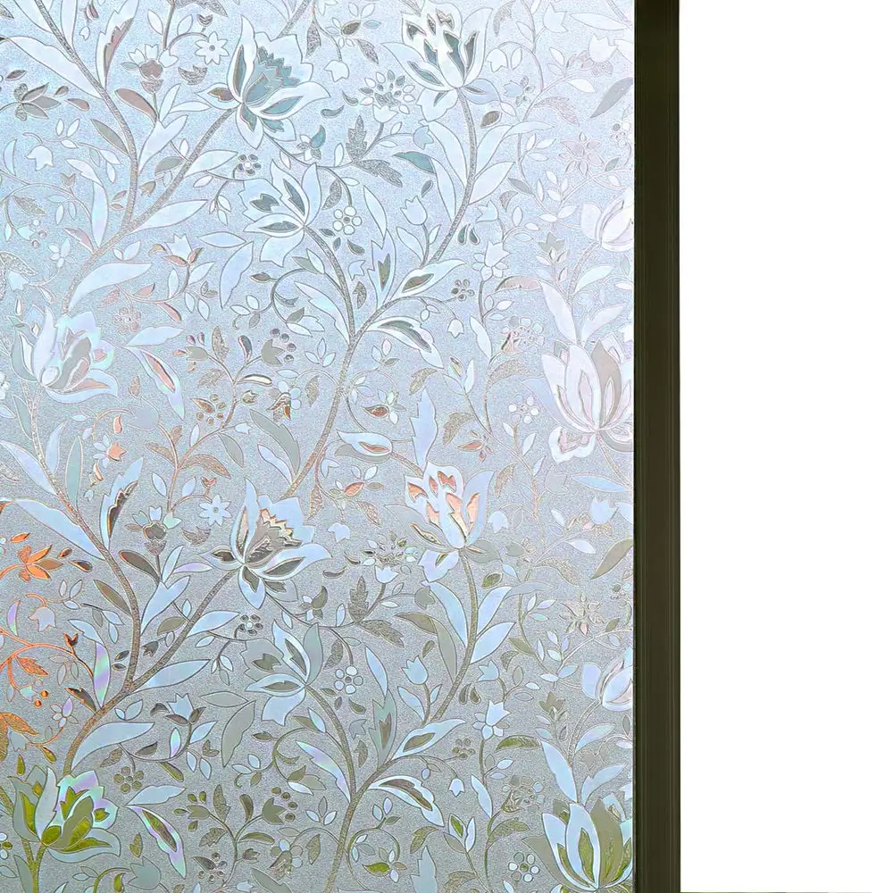 

Funlife 60x200cm Premium No-Glue 3D Static Decor Privacy Window Film Vinyl Window Clings Self-adhesive Decorative Window Sticker