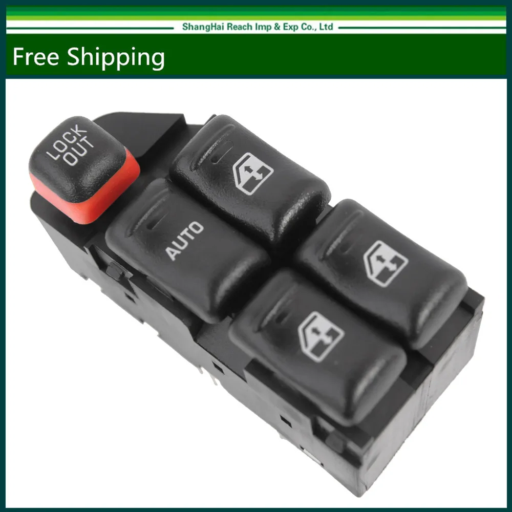 e2c Master Electric Power Window Switch for Chevrolet Malibu 98 04/ Oldsmobile Cutlass 97 99 4