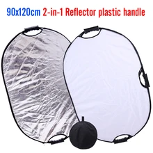 CY 90x120 cm Estúdio Fotográfico Portátil Dobrável Dobrável Multi-Disco Luz do Refletor de Iluminação Fotográfica com a barra do punho carrybag