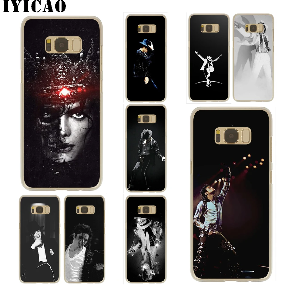 Жесткий чехол IYICAO michael jackson для Samsung Galaxy S10e S10 S9 S8 Plus S6 S7 Edge Note 9 8 10 | Мобильные