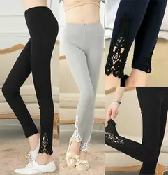 Сексуальные женские леггинсы для девушек обтягивающие узкие штаны эластичные узкие брюки с высокой талией