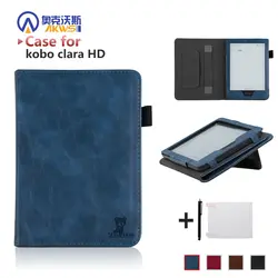 Роскошный чехол для нового Kobo Clara HD 6 ''читалка Folio Case с держателем руки + Бесплатный подарок