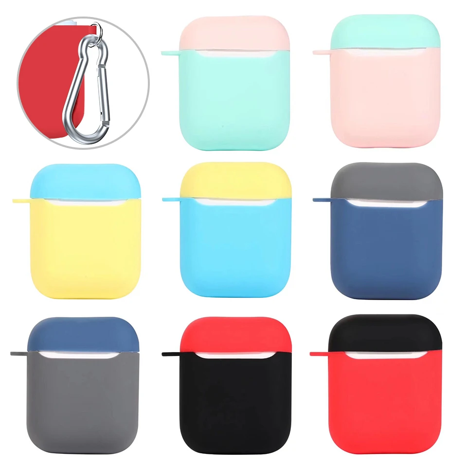 

Ultra thin Bag Bluetooth Wireless Earphone Case For Apple AirPods TPU Silicone Charging Headphones Cases for Airpods Cute Cover