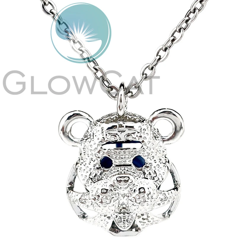 kk1237 cartoon cute tiger beads cage locket pendant perfume diffuser pearl cage necklace pendant necklaces aliexpress aliexpress
