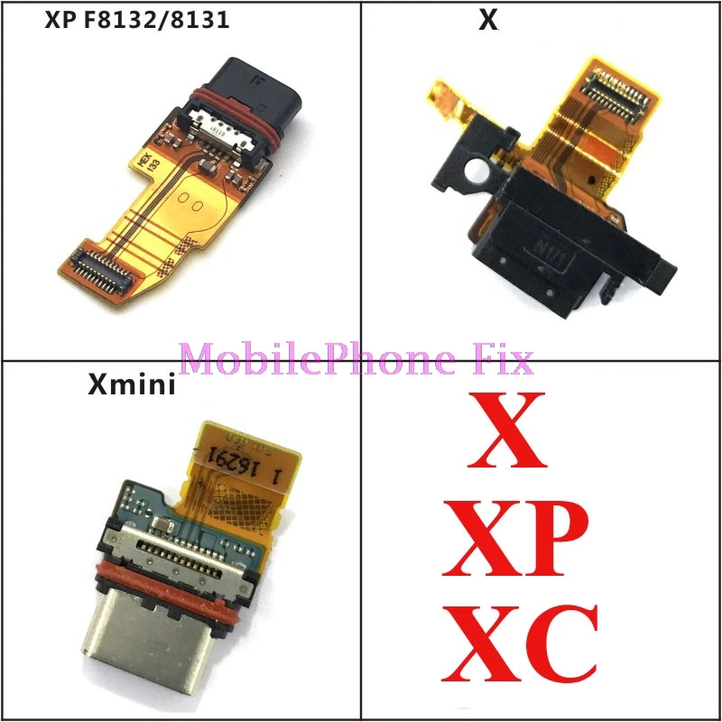 

USB Dock Connector Charging Port Flex Cable For Sony Xperia X X Performance X Compact USB Charging Port Socket Parts