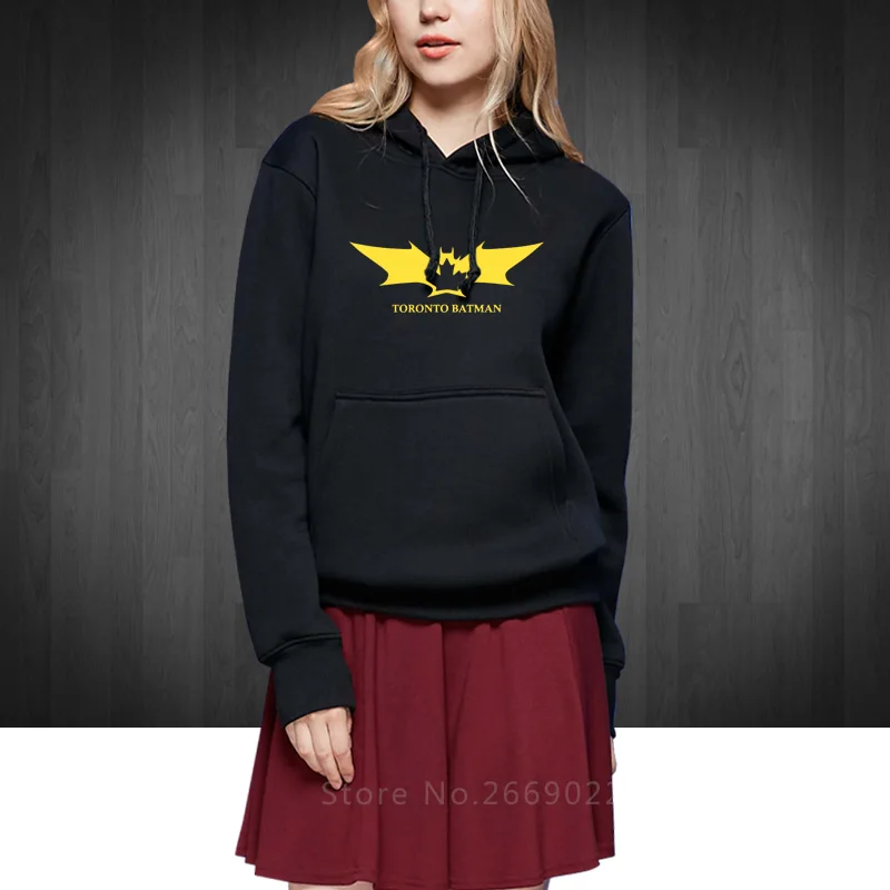 De Avengers Batman Toronto Gedrukt Sweatshirts Mode 2017 Nieuwe Meisje Hoodies Voor Vrouwen Katoen Lady Trui XS-XL