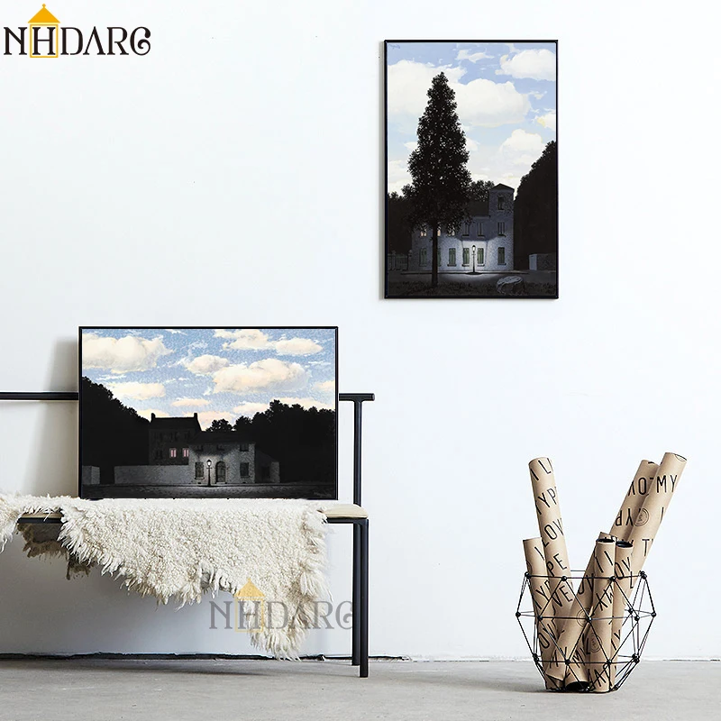 Светильник в стиле ампир Пегги постеры и принты Magritte Картина на холсте настенные