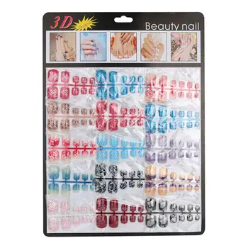 

Hot Best Deal 180pcs Mixed Set False Nail Tips Artificial Fake Nails Art Acrylic Manicure Gel M6X10
